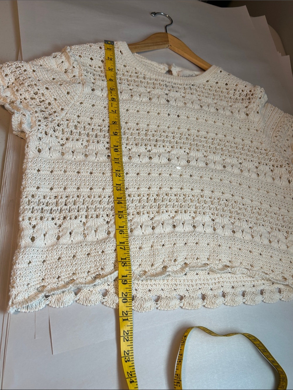 Target Universal Thread Boho Crochet Top - Picture 6 of 8